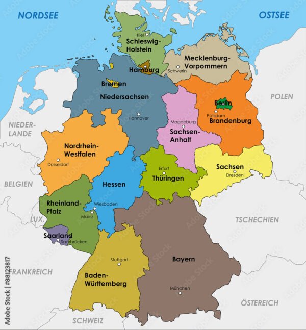 Deutsche Bundesländern Test object